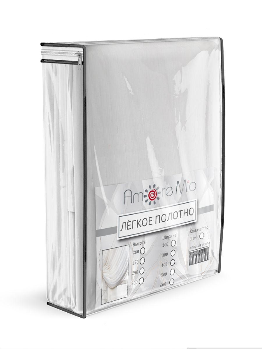 картинка Штора Amore Mio RR 35201-111001/101 ut 3,0*2,6*1 белый 