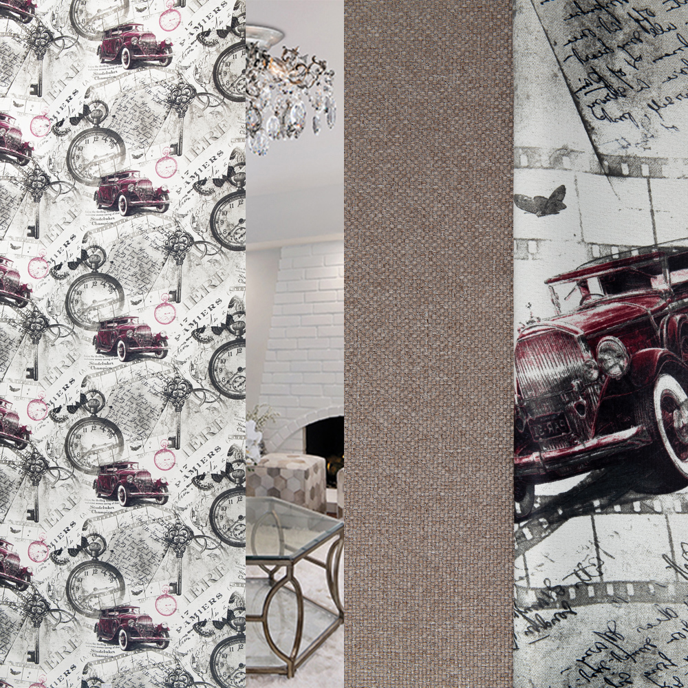 картинка Портьера Texrepublic EL 22072-01/280 BL Pech L 