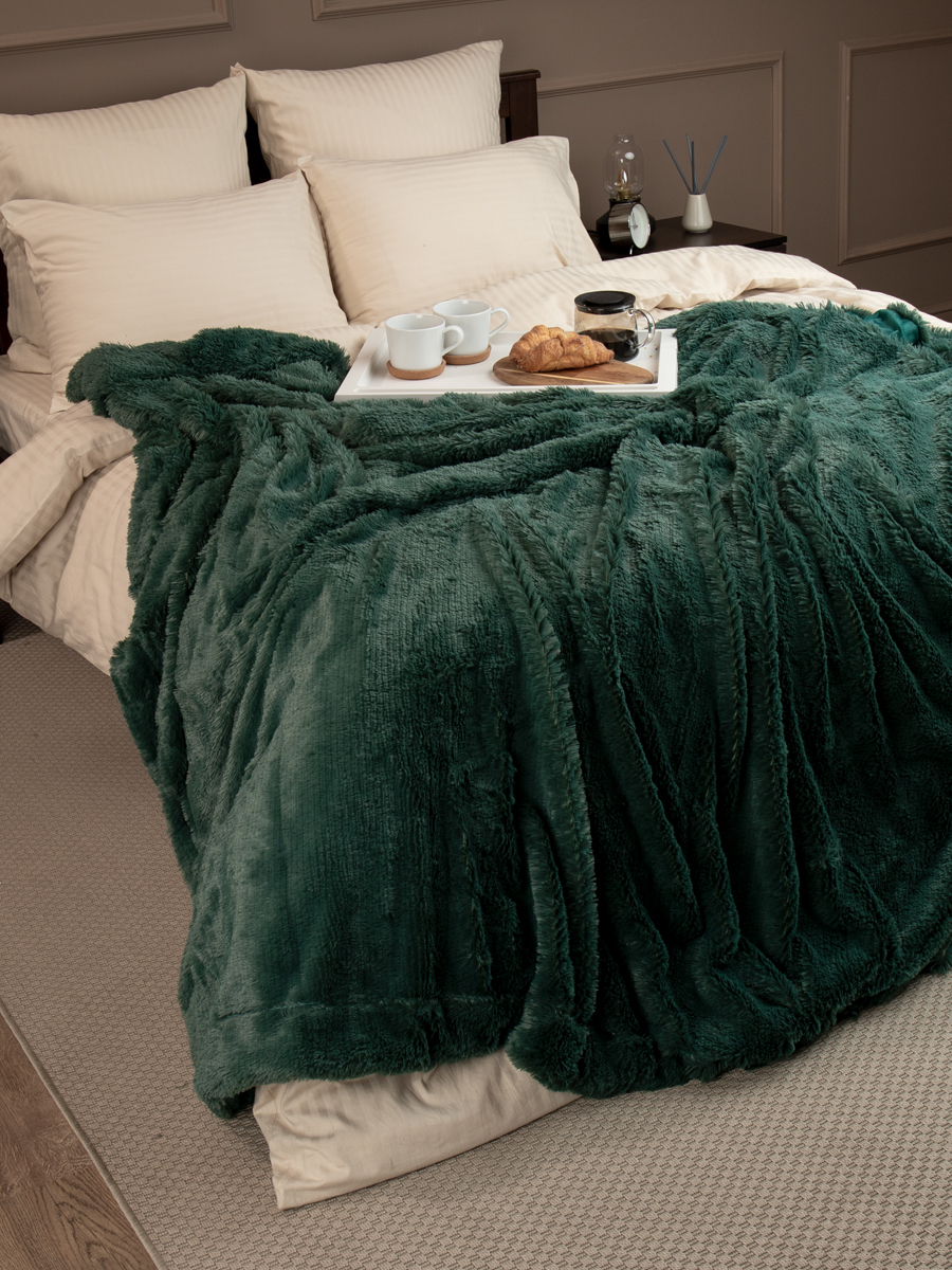 картинка Плед Buenas Noches искусст мех TF F072DKGR2 2224 ДВ 18-5616 