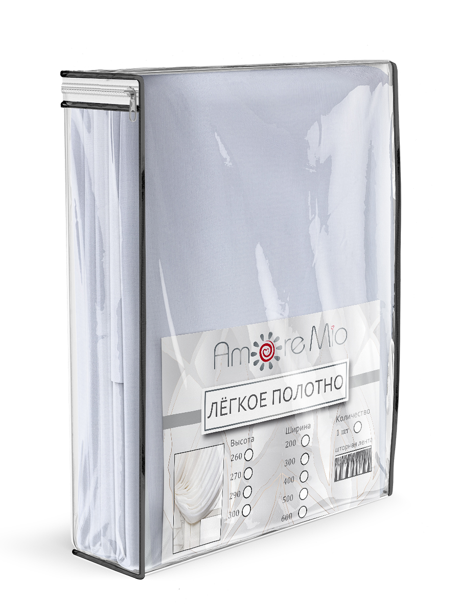 картинка Штора Amore Mio RR 4ML 01 ut 3,0*2,7*1 белый 