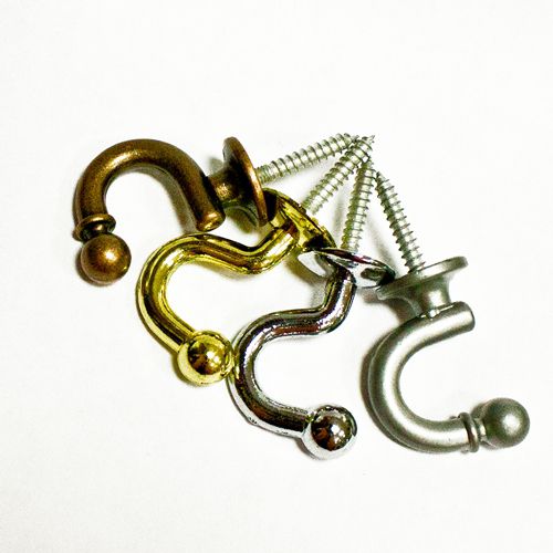 картинка Фурнитура Крючки круглые-01 
