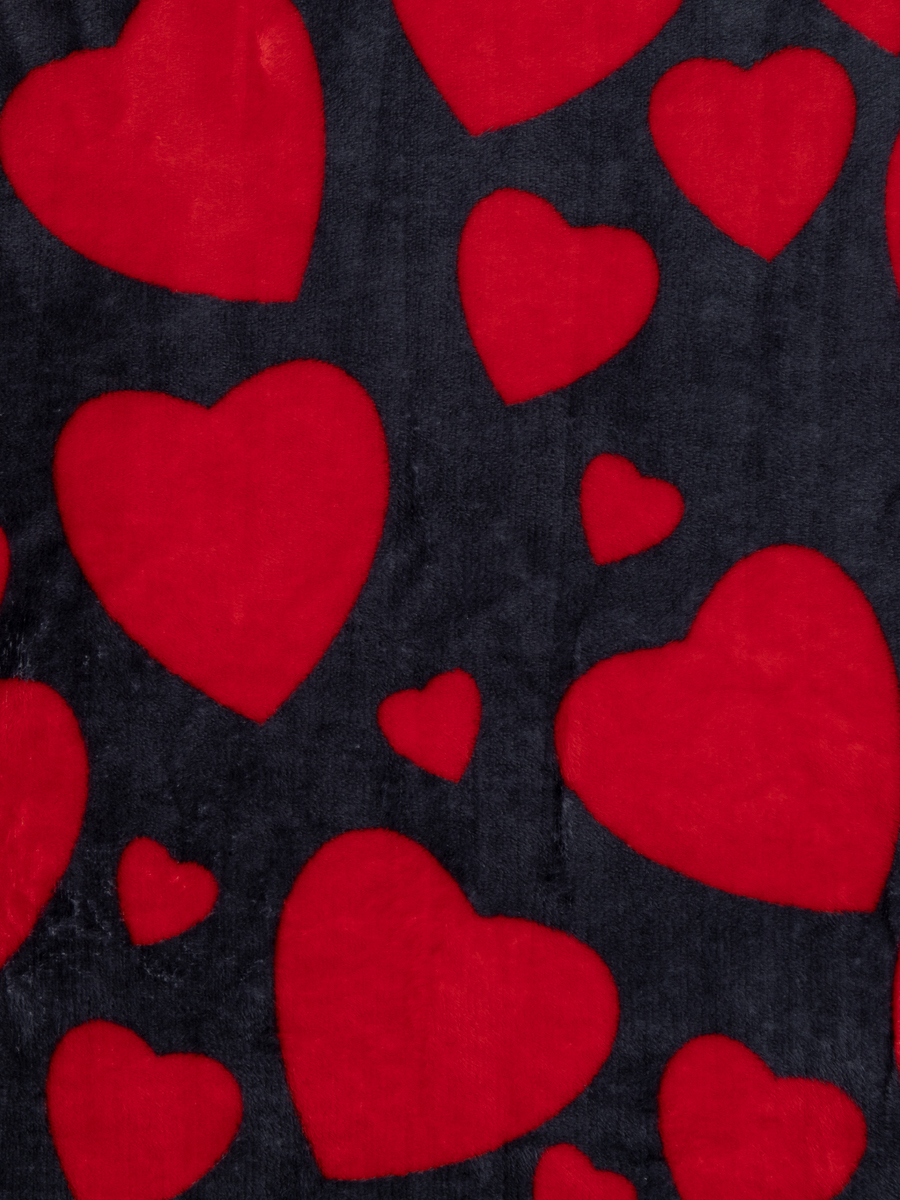 картинка Плед Texrepublic TF FN F113R b1420 yt Сердечки 