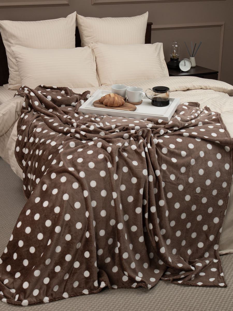 картинка Плед Texrepublic TF FN F111BR2 b2022 Горох 