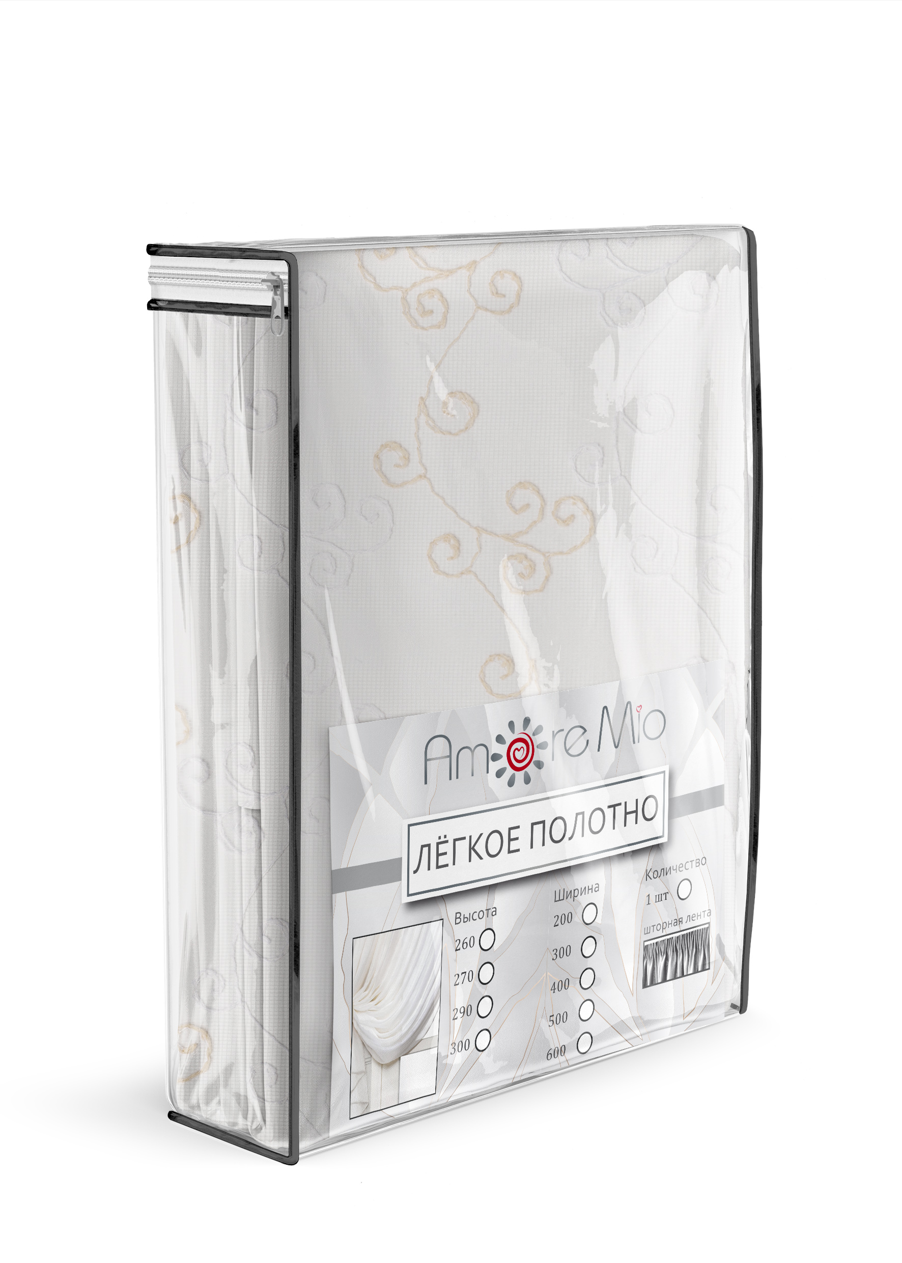 картинка Штора Amore Mio RR 908830-9117 5,0*2,6*1 бежевый 