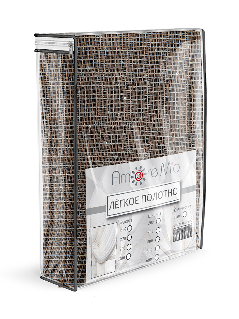 картинка Штора Amore Mio RR 6PL EL 2176-010 ut 3,0*2,9*1 бежевый NC 