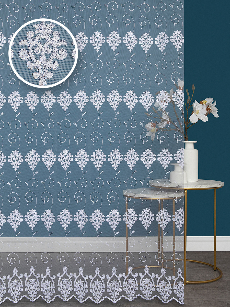 картинка Сетка вышивка Valencia TRT 1206-w/290 SB 