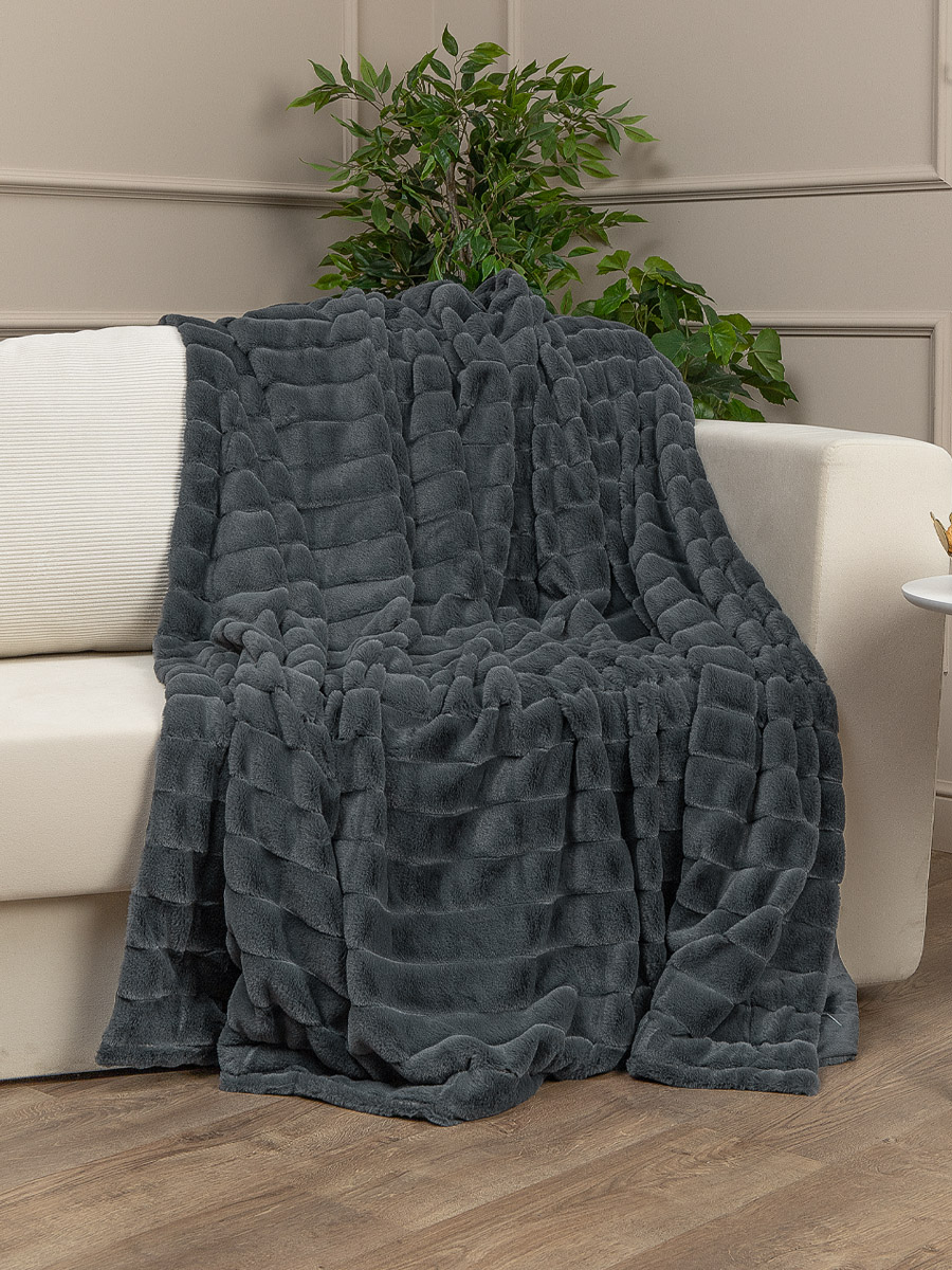 картинка Плед Texrepublic TCH KS DKGY3 042/2022s Полосы NC 