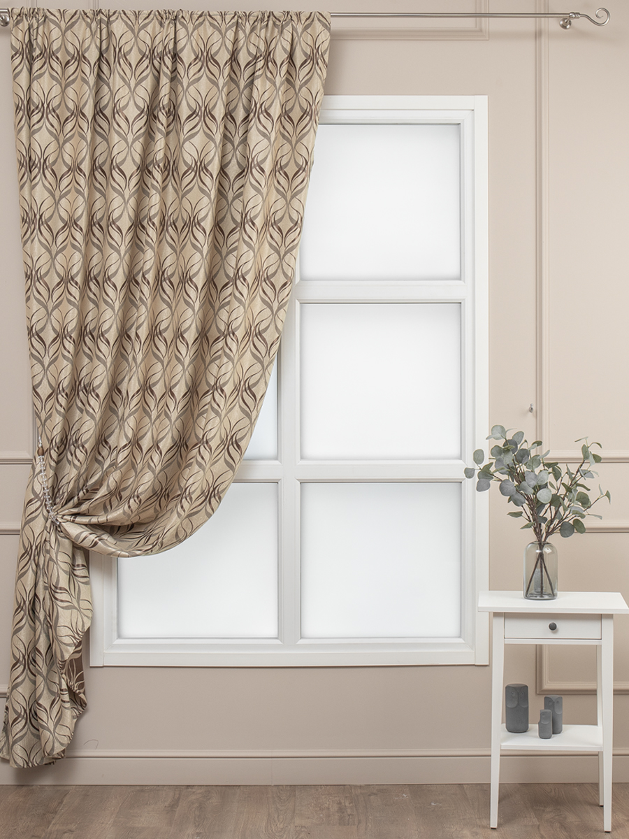 картинка Портьера Texrepublic RS 25682-05/280 BL Jak 