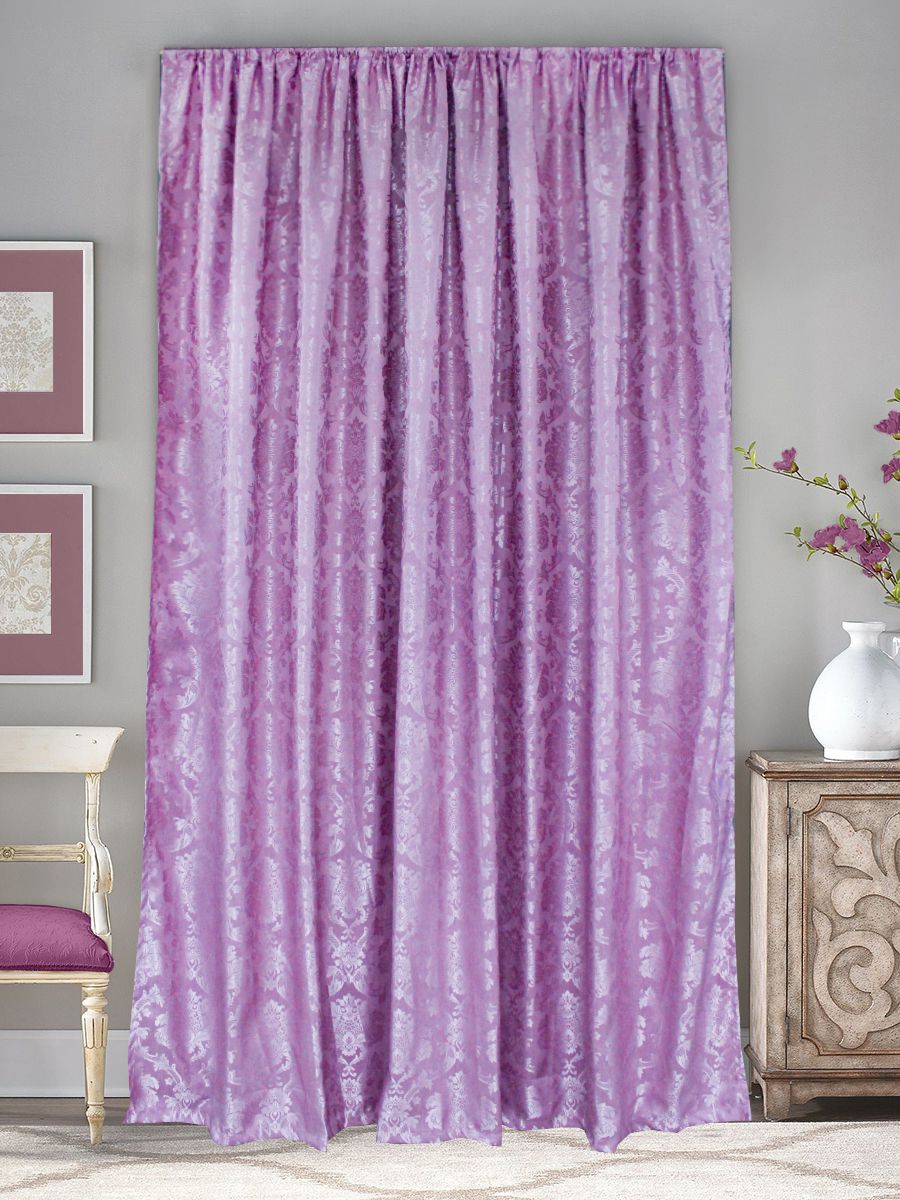 картинка Штора Amore Mio RR 788-107 2,0*2,7*1 сиреневый 