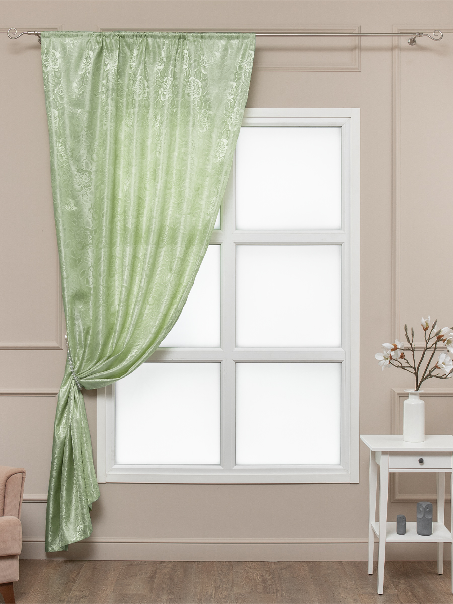 картинка Штора Amore Mio RR L502-106 1,4*2,7*1 салатовый 