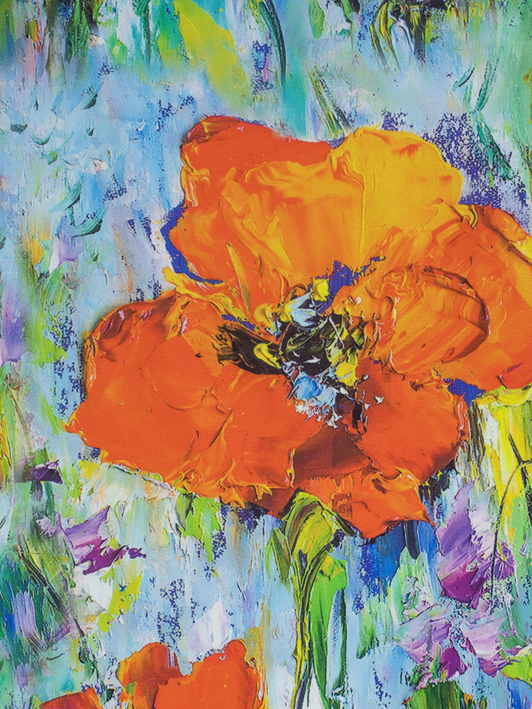 картинка Штора Amore Mio RR 12844-1V 2,0*2,7*1 оранжевый 