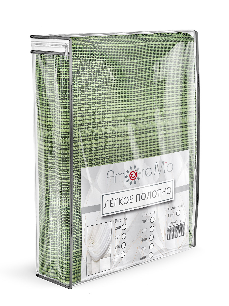 картинка Штора Amore Mio RR WG24-106 3,0*2,7*1 салатовый 
