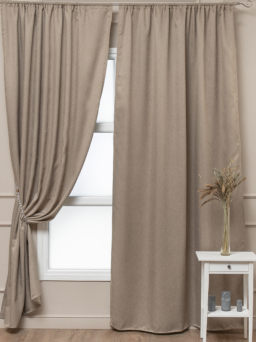 картинка Штора Amore Mio RR 6ML 104-26 1,5*2,7*2 бежевый 