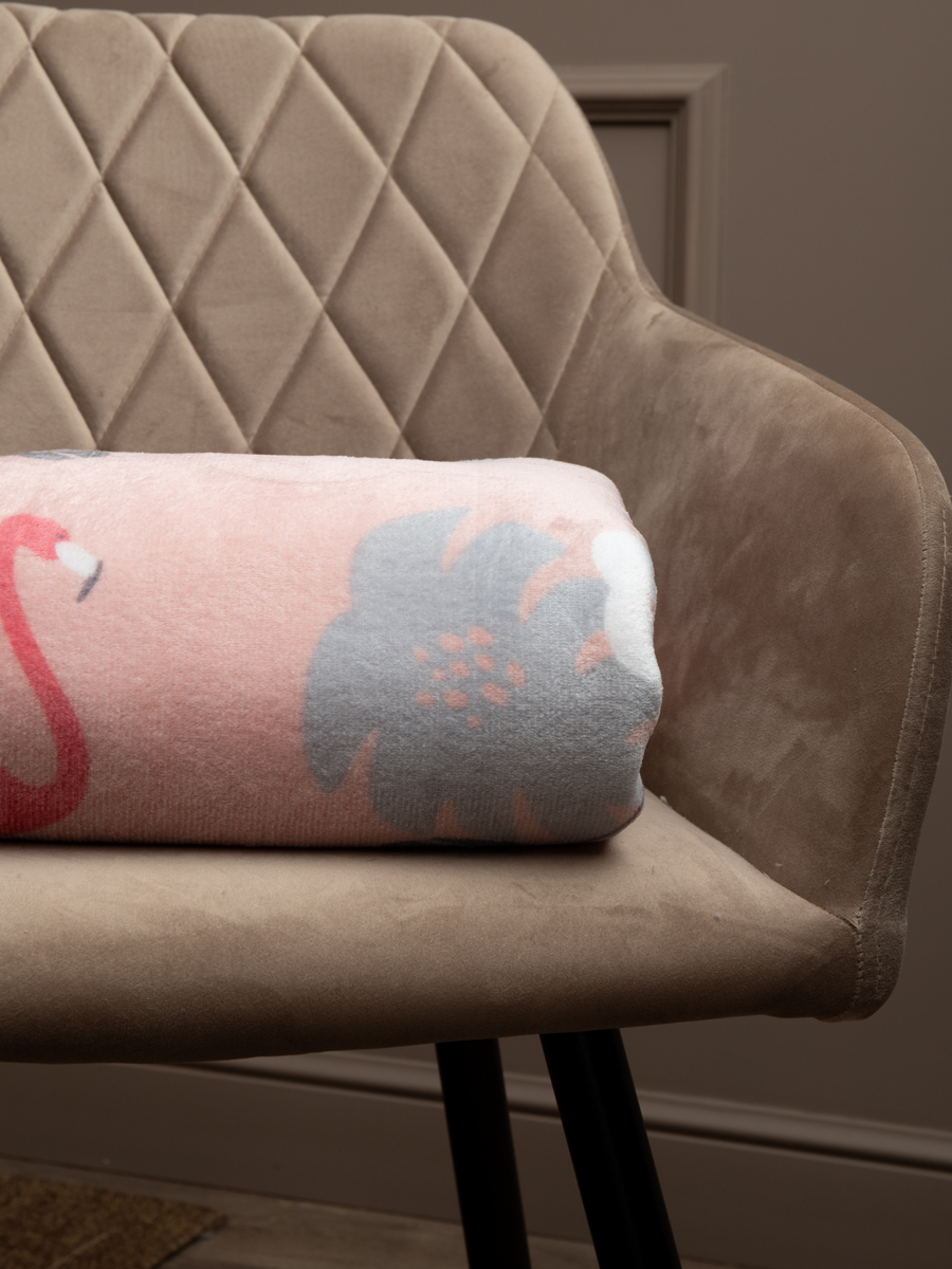 картинка Плед Texrepublic TF FN F110 b1420 Фламинго 