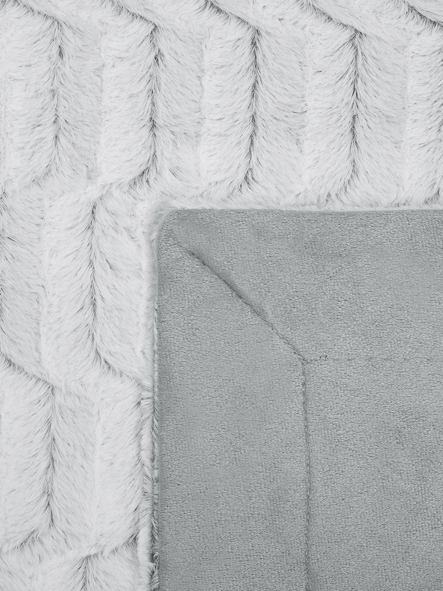 картинка Плед Buenas Noches искусст мех TF F112ML-GY11 040/2224 Пестрый ворс NC 