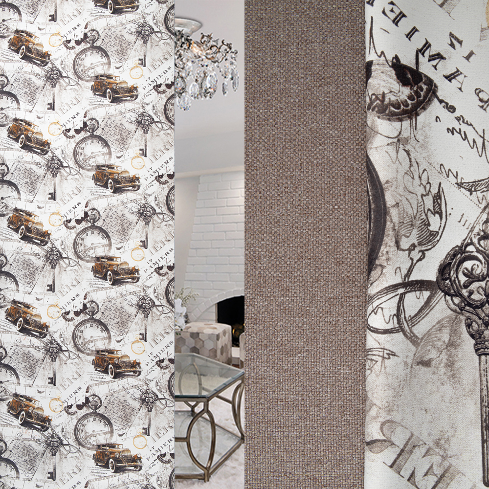 картинка Портьера Texrepublic EL 22072-02/280 BL Pech L 