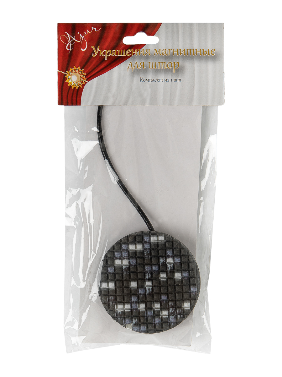 картинка Магнит Ajur MI M21- black with silver 
