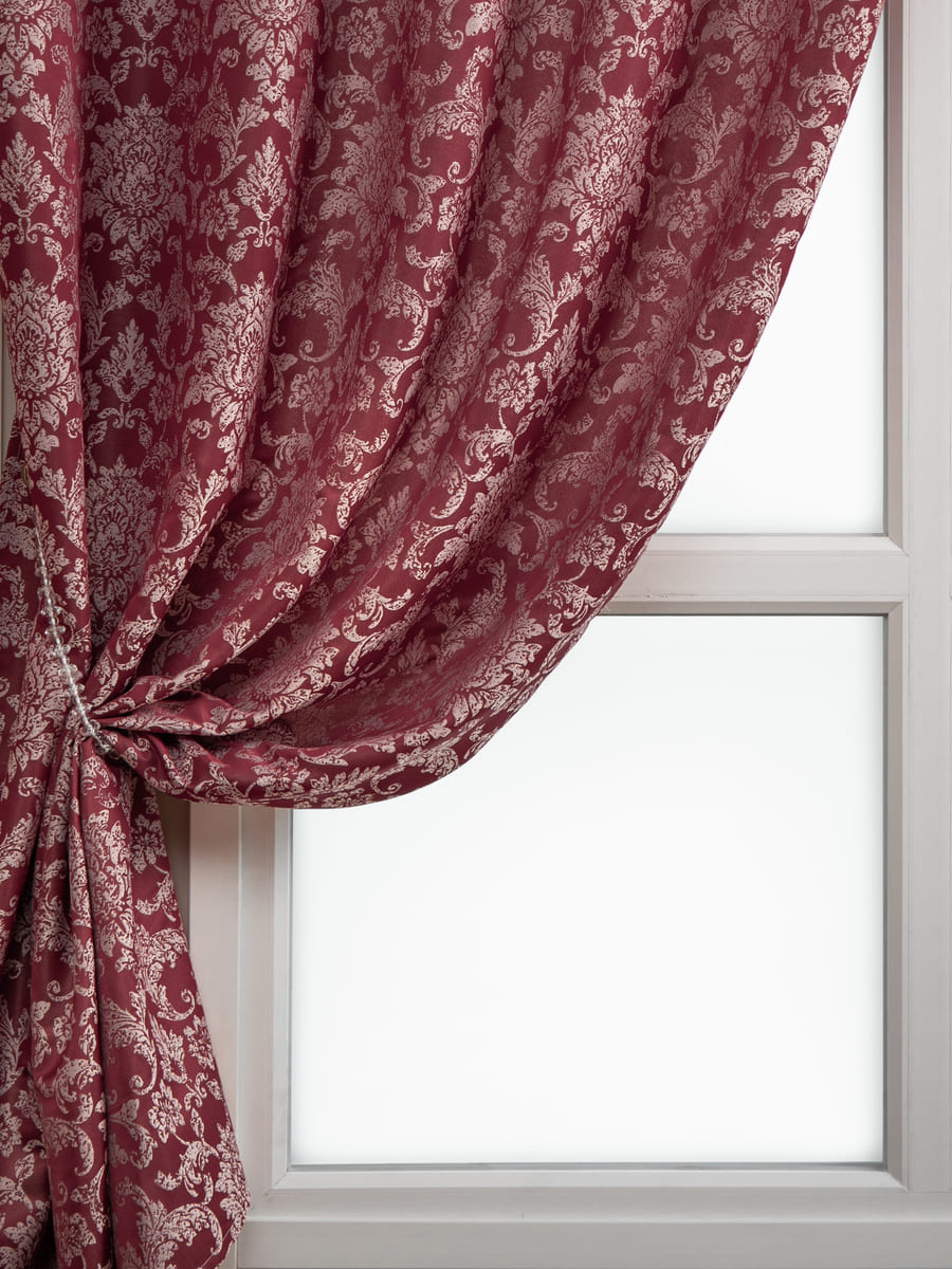 картинка Штора Amore Mio RR H235-20 1,4*2,7*1 бордовый 