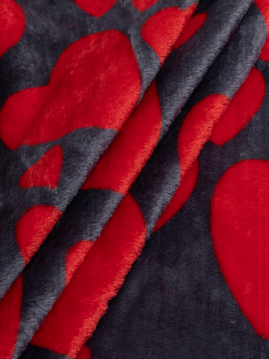 картинка Плед Texrepublic TF FN F113R b1520 Сердечки 