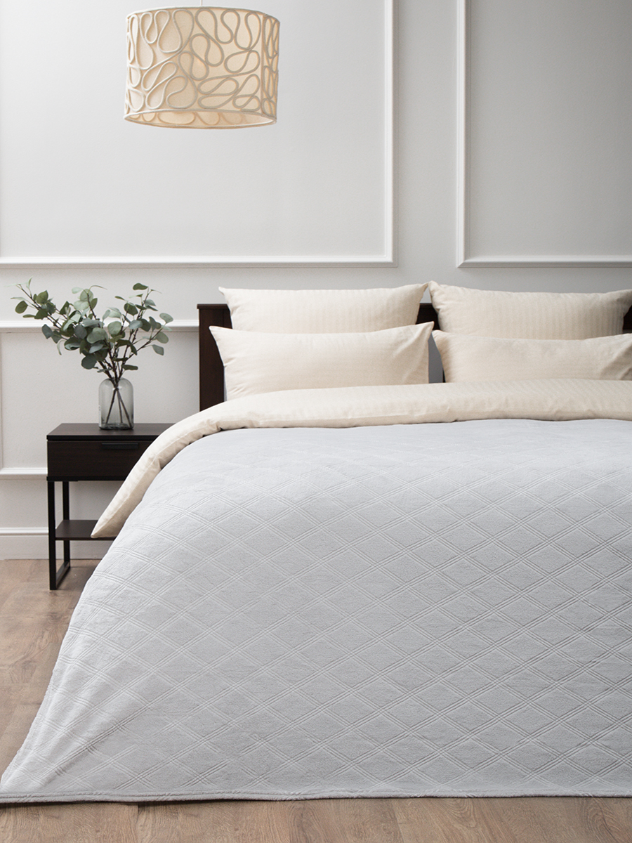 картинка Плед Texrepublic TF FNEL GY8 036/1520 c-клетка NC 