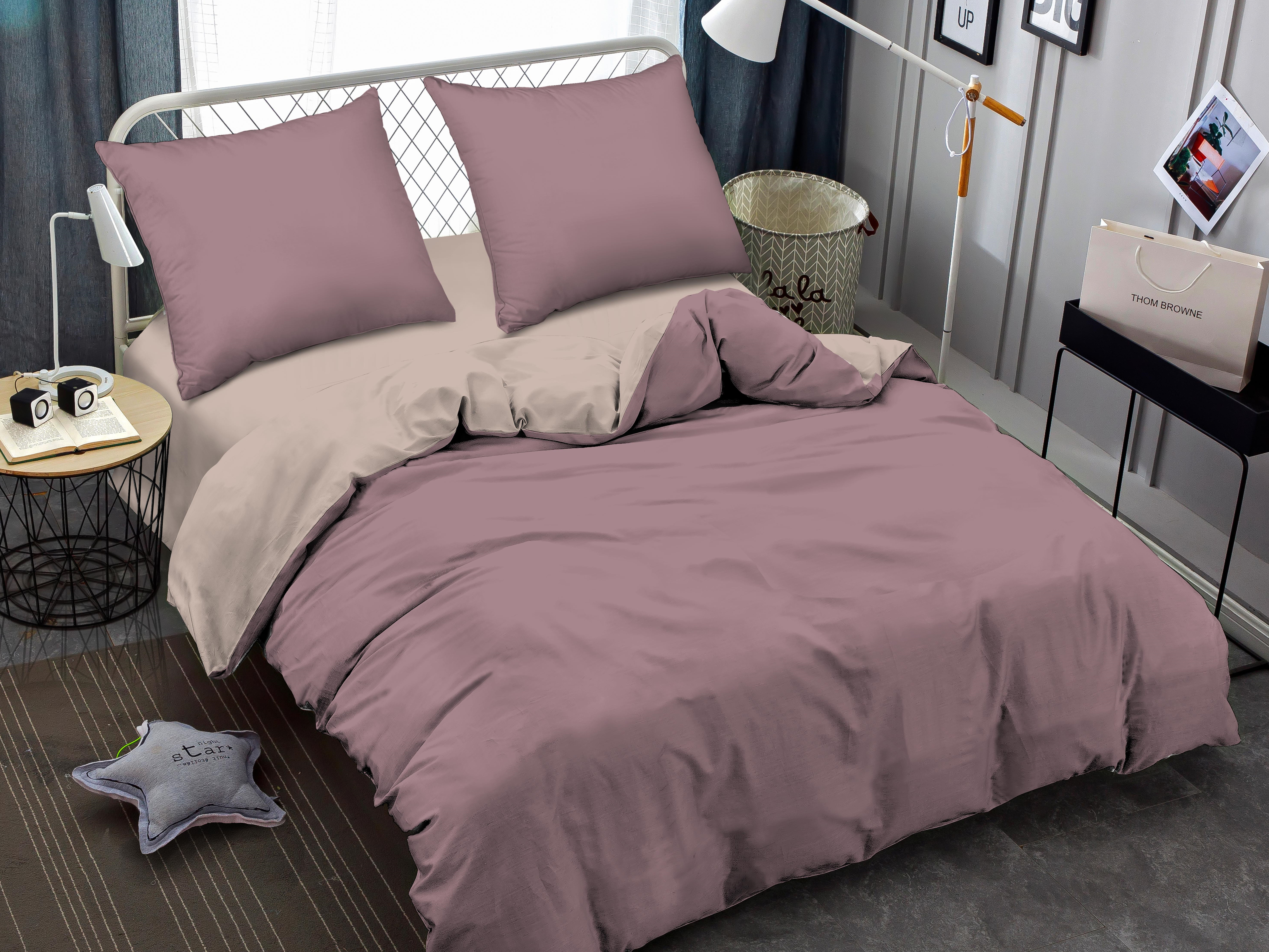 картинка Постельное бельё Amore Mio BZ QR Viola SINGLE Mo 