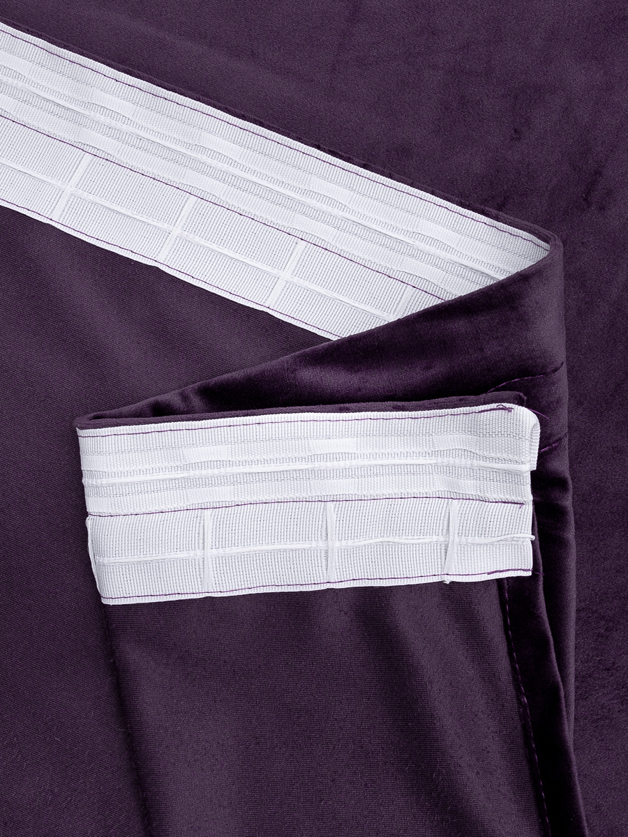 картинка Штора Amore Mio RR 6ML T66-103 2,0*2,7*1 фиолетовый 