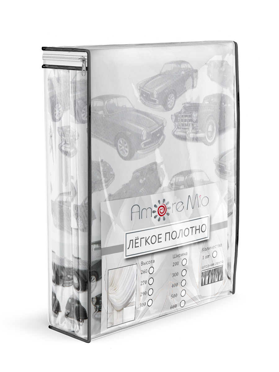 картинка Штора Amore Mio RR 7095-05t ut 3,0*2,8*1 черный 