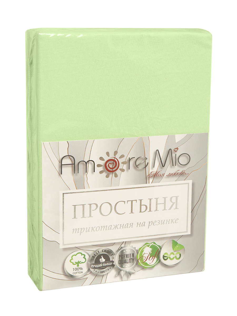 картинка Простыня Amore Mio DK QR Простыня 160*200*20 LTGR 