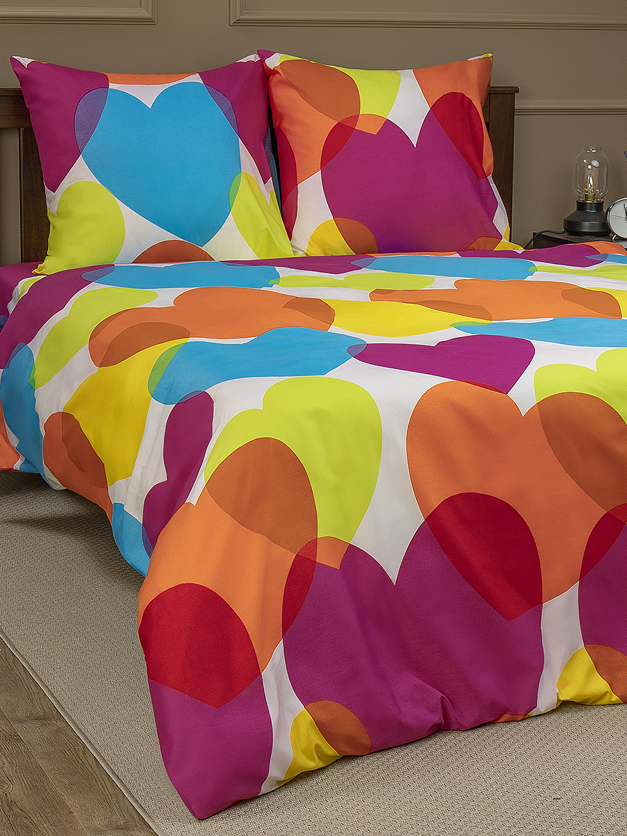 картинка Постельное бельё Amore Mio BZ QR Love EURO M 