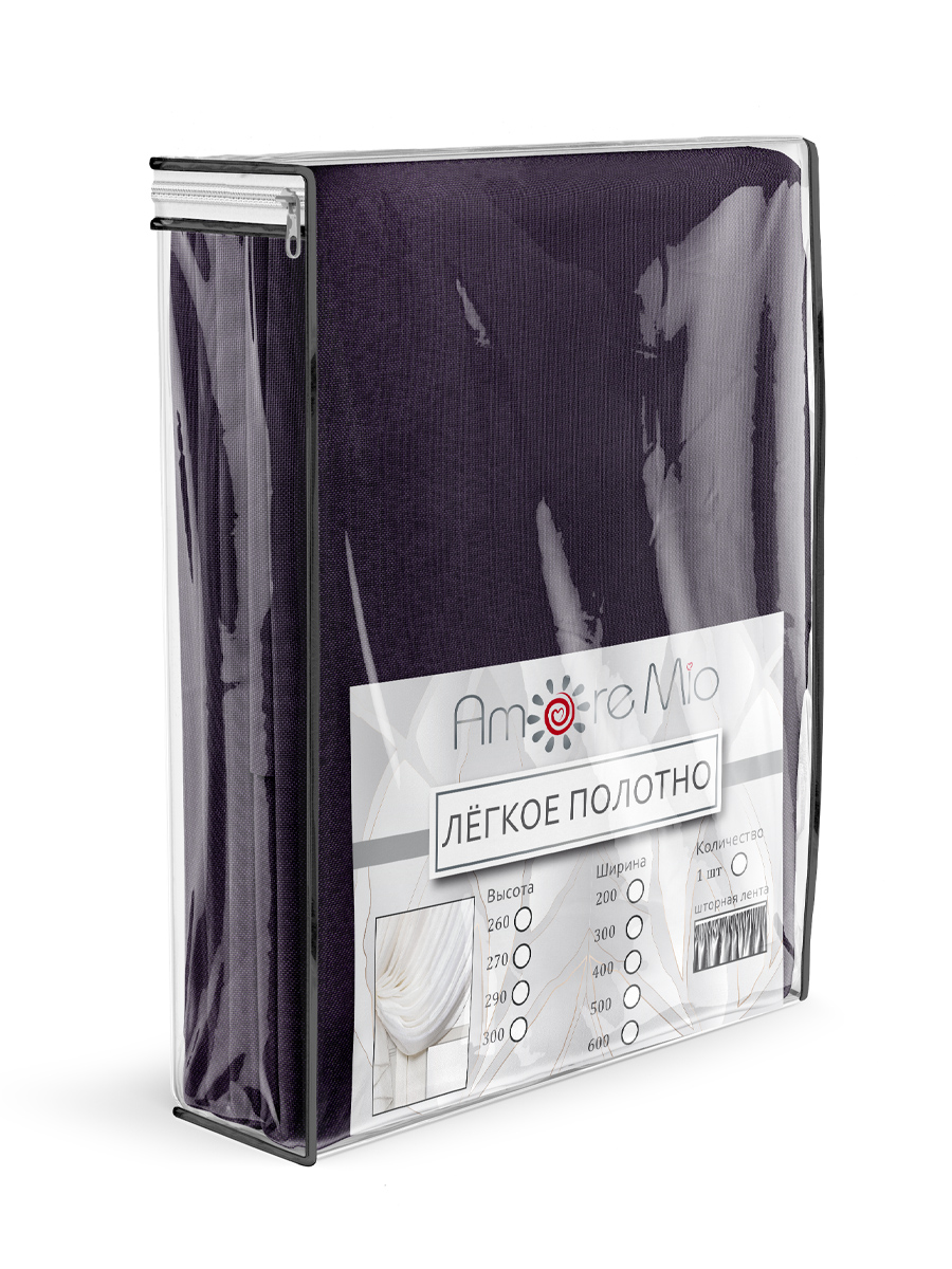 картинка Штора Amore Mio RR 31483-46097 ut 3,0*2,9*1 сиреневый 