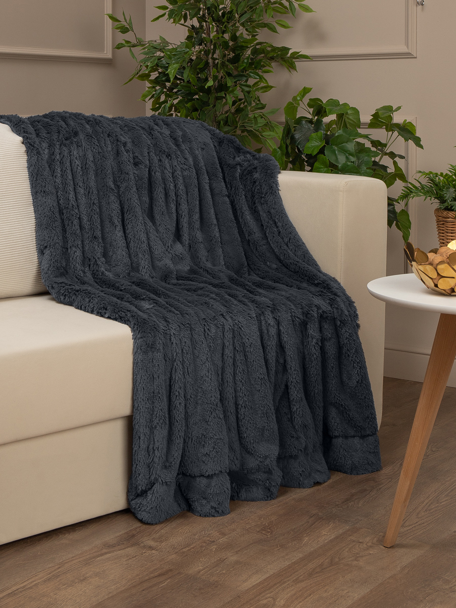 картинка Плед Buenas Noches искусст мех TF F072DKGY3 042/2224 ДВ NC 