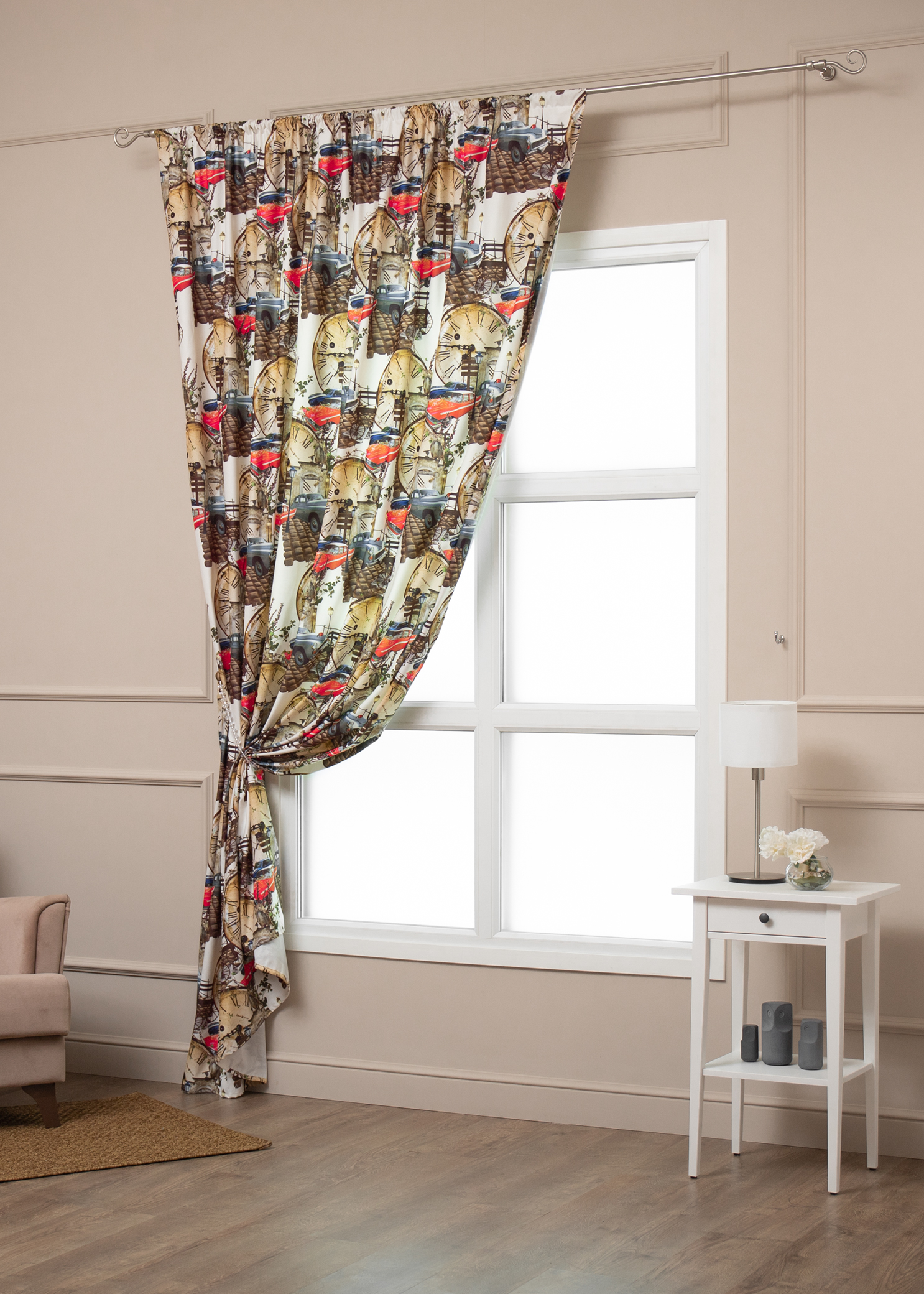 картинка Штора Amore Mio RR 4492-01 2,0*2,7*1 мультиколор 