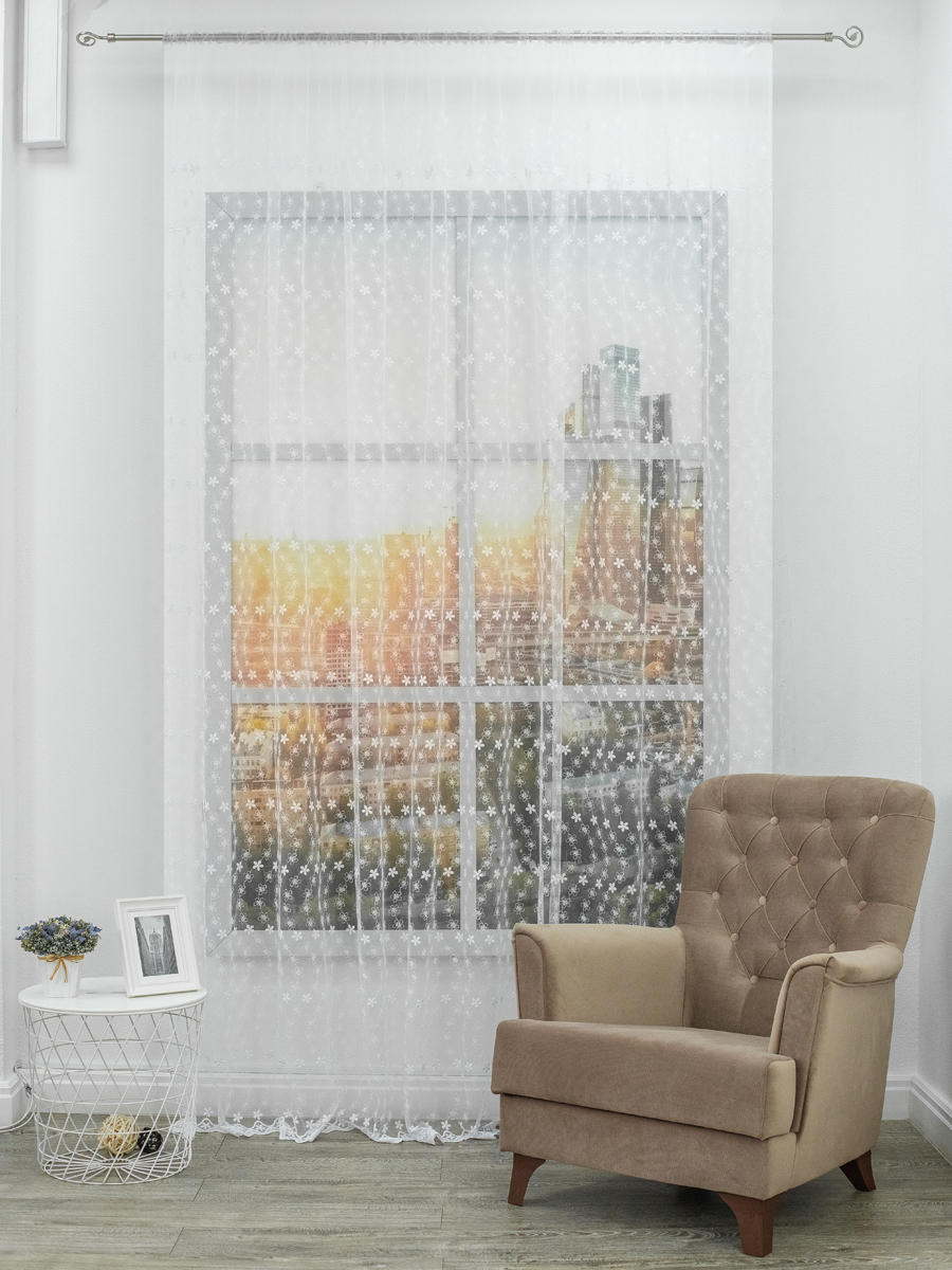 картинка Штора Amore Mio RR 908317-w 3,0*2,7*1 белый 