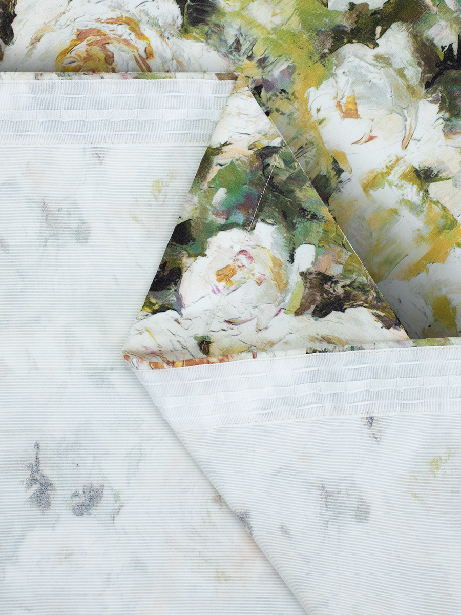 картинка Штора Amore Mio RR 12743-3V 2,0*2,7*1 оливковый 