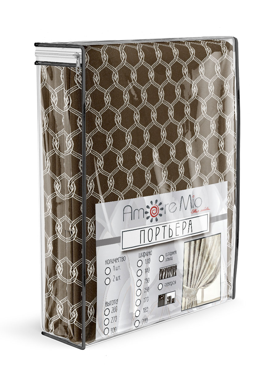 картинка Штора Amore Mio RR H300AF-07 2,0*2,6*1 светло-бежевый 