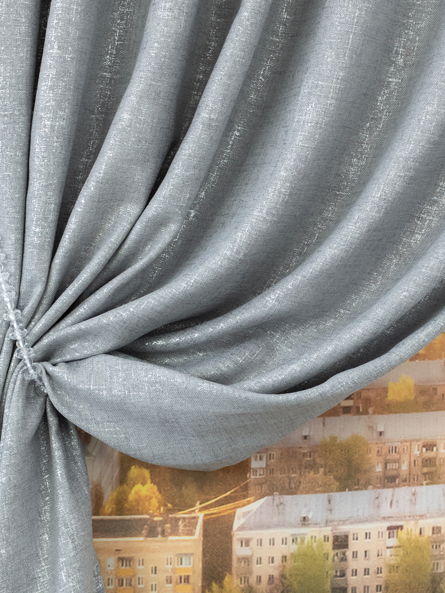 картинка Штора Amore Mio RR 2170-14 1,6*2,6*1 серый 