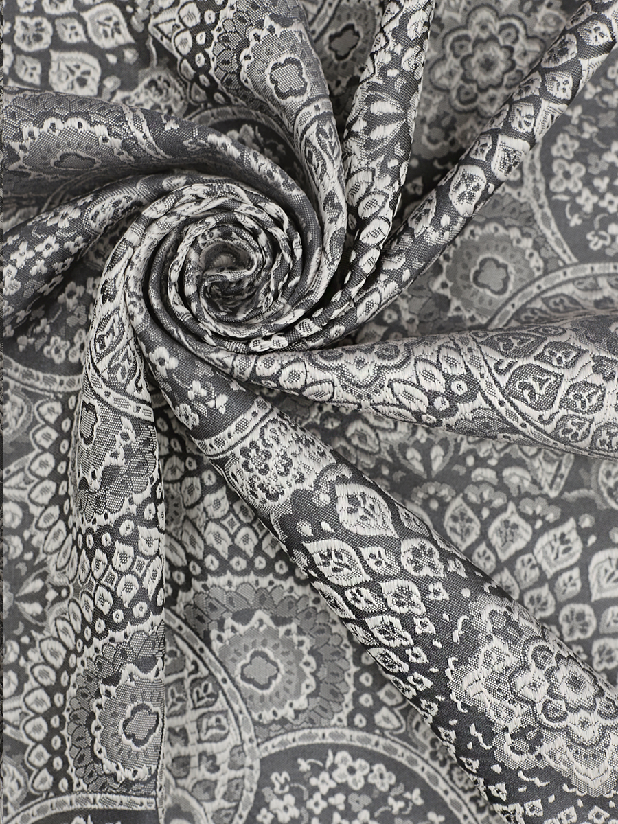 картинка Штора Amore Mio RR 90021-13 1,45*2,7*1 серый 